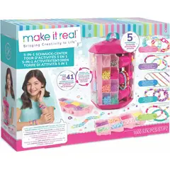 MAKE IT REAL - Set Torre Pulseras 5 En 1 Creatividad Sin Límites Niñas