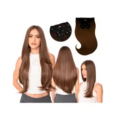 MY DOLL HAIR - Extensión de cabello Cosmopolitan 22 pulgadas - Castaño Dorado