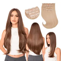 MY DOLL HAIR - Extensión de cabello Cosmopolitan 22 pulgadas - Rubio Vainilla