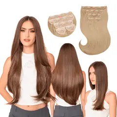 MY DOLL HAIR - Extensión de cabello Cosmopolitan 22 pulgadas - Rubio Arena