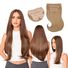 MY DOLL HAIR - Extensión de cabello Cosmopolitan 22 pulgadas - Rubio Perlado