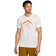 NIKE - Camiseta Dri Fit Tee Trail-Blanco
