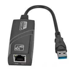 GENERICO - Adaptador Usb A Rj45 Gigabit Ethernet Tarjeta De Red Cable
