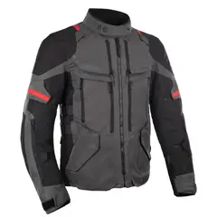 OXFORD - CHAQUETA PROTECCION ROCKLAND NEGROGRISROJO M