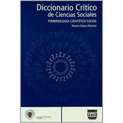 GENERICO - Diccionario Crítico De Ciencias Sociales Vol. 4