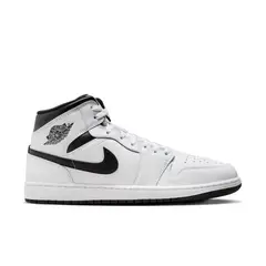 NIKE - Tenis Air Jordan 1 Mid-Blanco