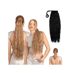 MY DOLL HAIR - Ponytail Ondulada Shak 26 pulgadas - Negro