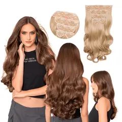 MY DOLL HAIR - Extensión de cabello Mimosa 20 pulgadas - Rubio Arena