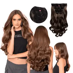 MY DOLL HAIR - Extensión de cabello Mimosa 20 pulgadas - Mix Expresso