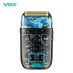 VGR - Afeitadora Eléctrica Hombre Shaver V-352 Rasuradora Usb