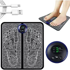 GENERICO - Alfombrilla Masajeador De Pies Relajación Muscular 19 Niveles