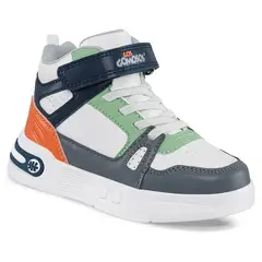 LOS GOMOSOS - Botas Calean Blanco-Verde para Niño