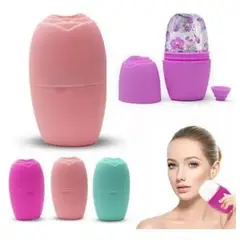 GENERAL - Silicona Facial Masaje Rodillo De Hielo De