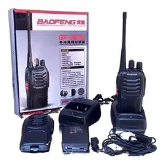 GENERAL - Radio Walkie Talkie Baofeng Bf-888s Uhf X2 Bateria 2800m Ah