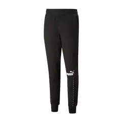 PUMA - Sudadera para Hombre Algodón Col Negro