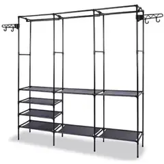 GENERICO - Organizador De Metal Para Ropa Estante