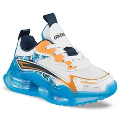 LOS GOMOSOS - Tenis Urbanos Eremu Blanco-Azul para Niño