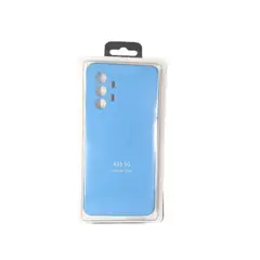 GENERICO - Forro Silicone Case Compatible con Samsung A33 5g Azul Acero