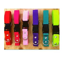 GENERICO - Collar Para Mascotas Colores Tubular M