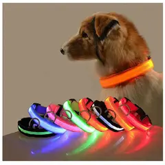 GENERICO - Collar Para Mascotas Premium Con Luz M