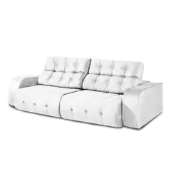 MAGIC CLASS - SOFÁ MODERNO STONE MICROFIBRA BLANCO