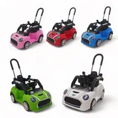 BEBESUNITA - CARRO PASEADOR RECARGABLE CON CONTROL BLANCO