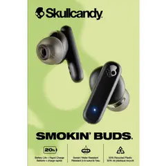 SKULL CANDY - AUDIFONOS SKULLCANDY SMOKIN BUDS NEGROS