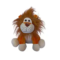 NACIONAL - Peluche León Selva 20cm Alto Pelo Liso Juguete Regalo