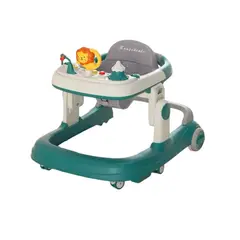 KIDSHOP - Caminador Andadera Llanta Silicona Musical Luces K2293 Verde