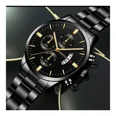 GENERICO - RELOJ GENEVA DE PULCERA DE CUARZO CLASICO ELEGANTE PARA HOMBRE