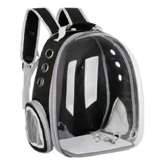 GENERICO - Bolso Para Llevar Perro O Gato En Moto - Negro