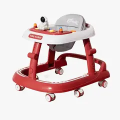 KIDSHOP - Caminador Andadera Para Bebe Didactico Musical Rojo K229-4