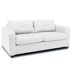 MAGIC CLASS - SOFÁ MODERNO GRAY MICROFIBRA BLANCO