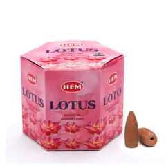 HEM - Incienso Cono De Reflujo Backflow X40uni LOTUS