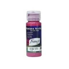 FRANCO ARTE - Pintura Al Frio Fucsia Floral 11