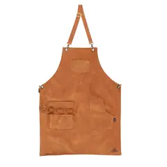 LA CHAQUETERIA - Delantal en Cuero Doble Faz Cuero y Jean