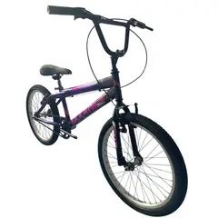 ATILA - Bicicleta Cross Tipo Bmx Rin 20 Para Niños-Morado