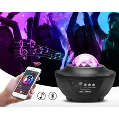GENERICO - Proyector De Luz Starry Bluetooth USB