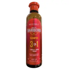 MAXYBELT - Shampoo Don Barbero 3 En 1 400ml