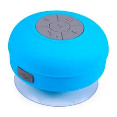 GENERICO - Parlante Bluetooth para Ducha Resistente Al Agua azul