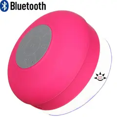 GENERICO - Parlante Bluetooth para Ducha Resistente Al Agua rosa