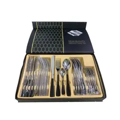 CUBITT - Juego Cubiertos Lujo Set 24 Piezas Acero Inoxidable 24pc
