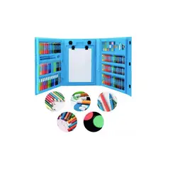 GENERICO - Set De Arte Niños Maleta 208 Piezas Crayon Plumones Colores