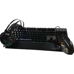 JYR TECHNOLOGY - Ultra Combo Gamer Led 3en1 Teclado Diadema Mouse