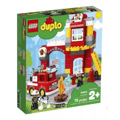 LEGO - Set De Construcción 10903 Duplo Bomberos Luces Sonidos