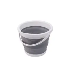 TRIPLE CLEAN - Balde plegable retractil ahorrador de espacio 10 lts