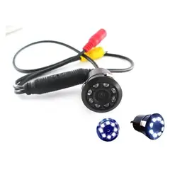 GENERICO - Camara De Reversa Para Carro Con 8 Leds Visión Nocturna