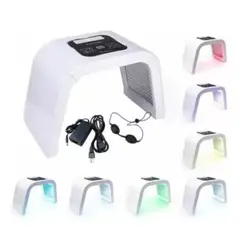 GENERICO - Cámara Fotodinámica Facial Cabina Led 7 Colores