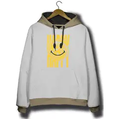SEVEN ONE - HOODIE CASUAL CON ESTAMPADO