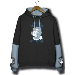 SEVEN ONE - HOODIE CASUAL CON ESTAMPADO